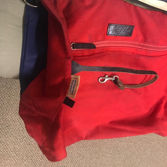 💗 Dooney & Bourke Distressed Animal Print Leather Hobo Bag w/ Coin Purse - Picture 8 of 11